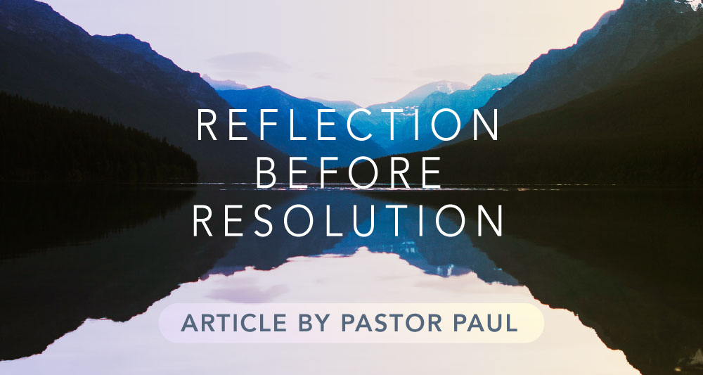 Reflection before Resolution