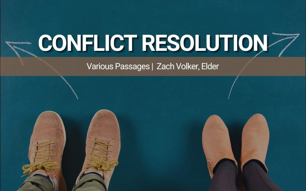 Conflict Resolution